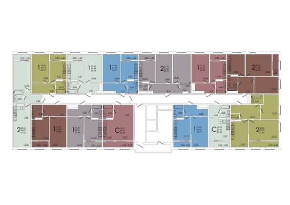 
  Продается 1-комн. квартира 39.29 м², в ЖК Фрейм, 11А. Фото 3.