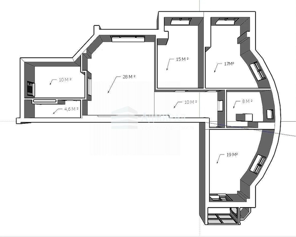 
   Продам 3-комнатную, 116.5 м², 20-я линия ул, 43

. Фото 5.