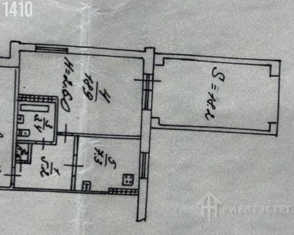 
   Продам 2-комнатную, 50 м², Зорге ул, 37

. Фото 1.