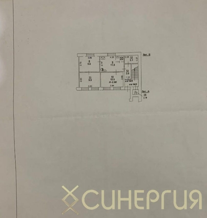 
   Продам 3-комнатную, 50 м², Московская ул, 13

. Фото 2.