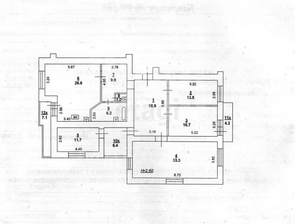 
   Продам 4-комнатную, 156 м², Стачки 1902 года пл, 202/1

. Фото 2.