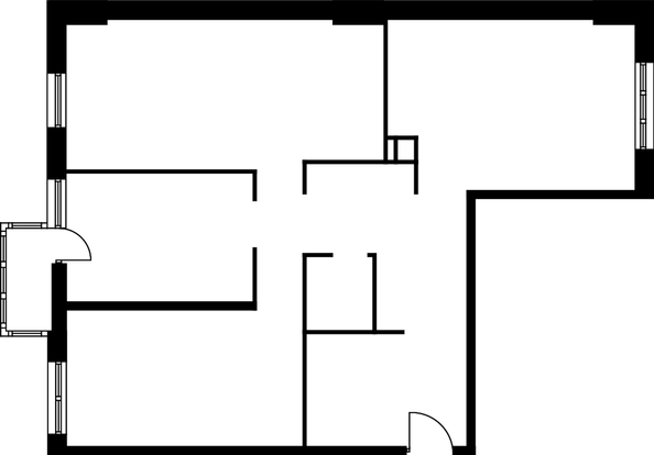 
   Продам 3-комнатную, 76.2 м², Нансена ул, 109/2

. Фото 1.