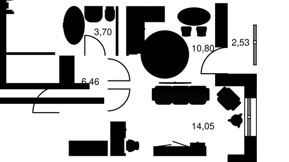 
   Продам 1-комнатную, 37.9 м², Культура, дом 2

. Фото 1.