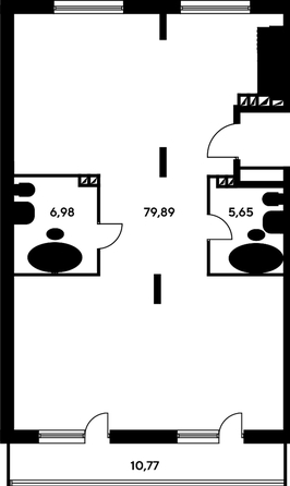 
   Продам 3-комнатную, 95.5 м², Пушкинская ул, 97

. Фото 1.