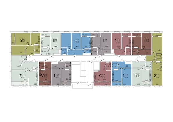 
  Продается 2-комн. квартира 53.33 м², в ЖК Фрейм, 11А. Фото 4.