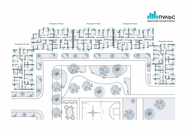 
   Продам 3-комнатную, 79.98 м², Пульс, секция 15-19

. Фото 15.