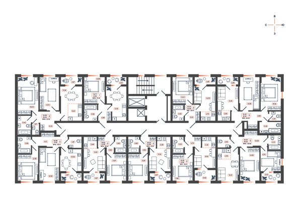 
   Продам 3-комнатную, 58.96 м², Темп, дом 1

. Фото 16.