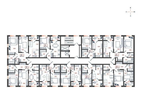 
   Продам 3-комнатную, 64.51 м², Темп, дом 1

. Фото 16.