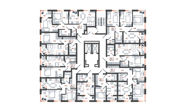 
  Продается 3-комн. квартира 83.32 м², в ЖК Темп, дом 3. Фото 21.