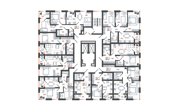 
  Продается 3-комн. квартира 83.14 м², в ЖК Темп, дом 3. Фото 21.
