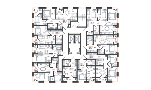 
  Продается 2-комн. квартира 48.47 м², в ЖК Темп, дом 3. Фото 21.