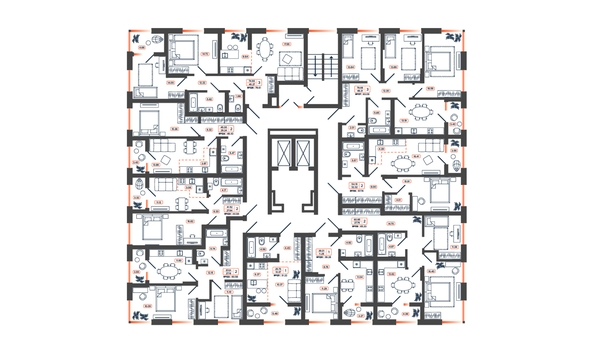 
  Продается 2-комн. квартира 48.43 м², в ЖК Темп, дом 3. Фото 21.