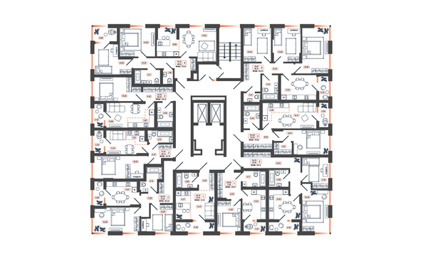 
  Продается 2-комн. квартира 57.6 м², в ЖК Темп, дом 3. Фото 21.