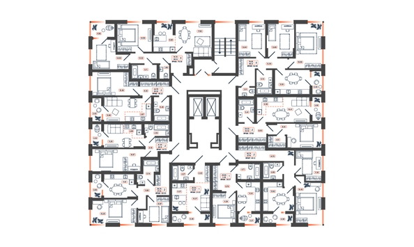 
  Продается 1-комн. квартира 31.03 м², в ЖК Темп, дом 3. Фото 21.