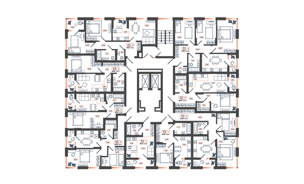 
  Продается 2-комн. квартира 57.42 м², в ЖК Темп, дом 3. Фото 21.