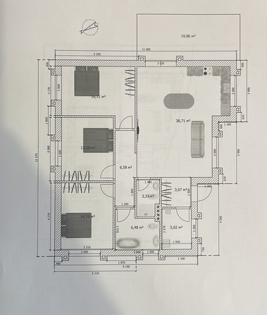 
   Продам дом, 111 м², Аксай

. Фото 6.