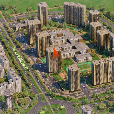 
  Продается 1-комн. квартира, 36.85 м², ЖК Сокольники, литера 10
. Фото 3.