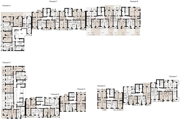 
   Продам 2-комнатную, 64 м², Курортный квартал Ривьера, дом 1

. Фото 1.