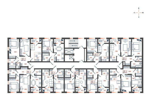 
   Продам 2-комнатную, 38.44 м², Темп, дом 1

. Фото 16.