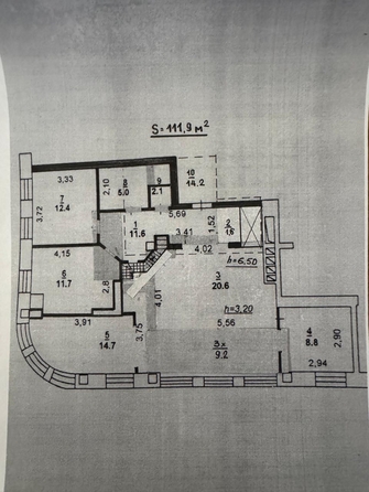 
   Продам 4-комнатную, 112 м², 20-я улица ул, 13/23

. Фото 7.