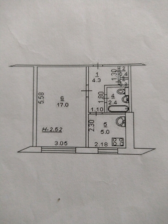 
   Продам 1-комнатную, 29.4 м², Еременко ул, 58

. Фото 12.