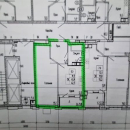 
  Продается 2-комн. квартира, 42.7 м², ЖК Левобережье, литер 6
. Фото 6.