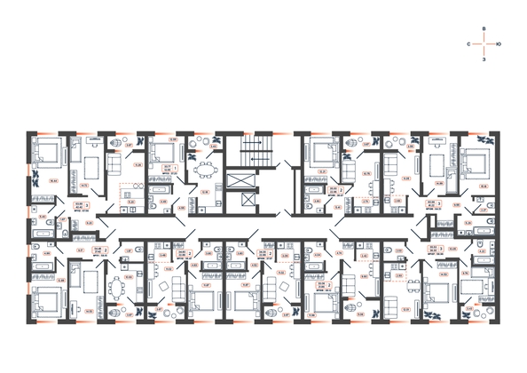 
   Продам 2-комнатную, 38.67 м², Темп, дом 1

. Фото 16.