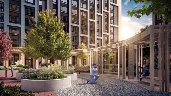 
   Продам 2-комнатную, 65.7 м², Сияние, литер 18/1

. Фото 4.