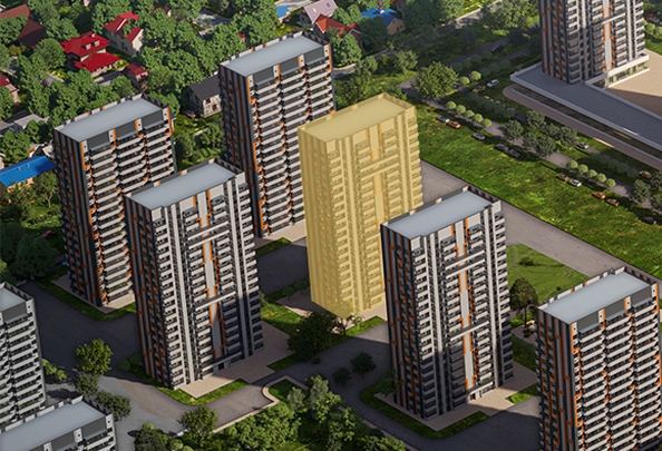 
   Продам 1-комнатную, 40.3 м², Западные Аллеи, литера 6.1

. Фото 2.