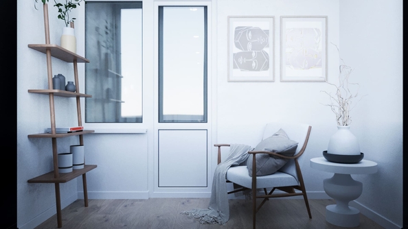 
   Продам 3-комнатную, 64.3 м², Флора, литера 2.1

. Фото 14.