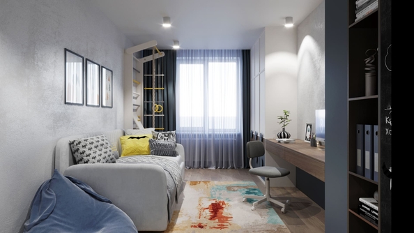 
  Продается 3-комн. квартира, 64.3 м², ЖК Флора, литера 2.1
. Фото 7.