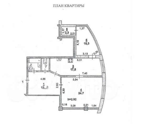 
   Продам 1-комнатную, 75 м², Закруткина ул, 2

. Фото 9.