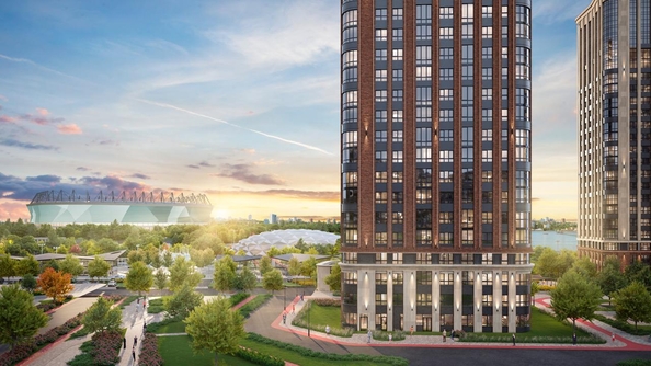 
  Продается 1-комн. квартира, 37.1 м², ЖК Левобережье, литер 3
. Фото 2.