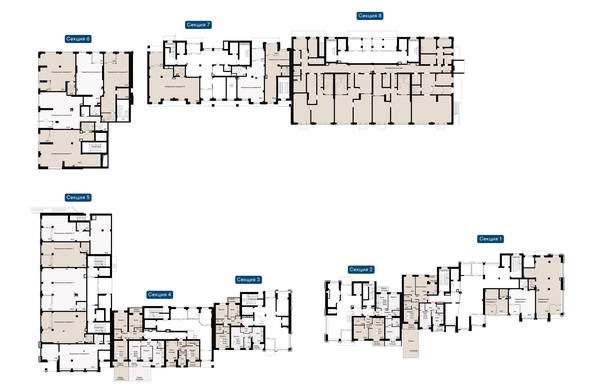 
  Продается 2-комн. квартира, 78.82 м², ЖК Курортный квартал Ривьера, дом 1
. Фото 2.