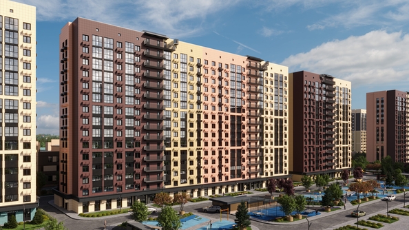 
  Продается 1-комн. квартира, 41.22 м², ЖК Флора, литера 1.2
. Фото 1.