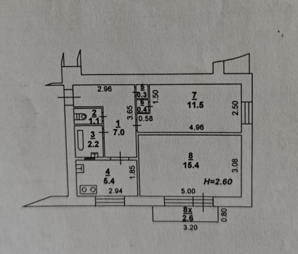 
  Продается 2-комн. квартира, 46 м², Варфоломеева ул, д. 274
. Фото 18.