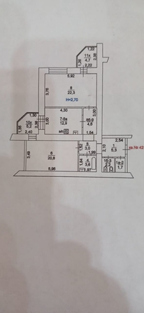 
  Продается 2-комн. квартира, 80 м², Филимоновская ул, д. 128
. Фото 9.