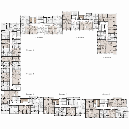 
  Продается 2-комн. квартира, 54.17 м², ЖК Курортный квартал Ривьера, дом 1
. Фото 1.