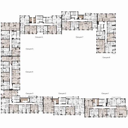 
  Продается 1-комн. квартира, 36.52 м², ЖК Курортный квартал Ривьера, дом 1
. Фото 1.