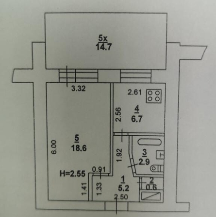 
  Продается 1-комн. квартира, 34 м², Штахановского ул, д. 3
. Фото 10.