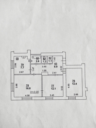 
  Продается 3-комн. квартира, 64 м², Халтуринский пер, д. 46
. Фото 37.