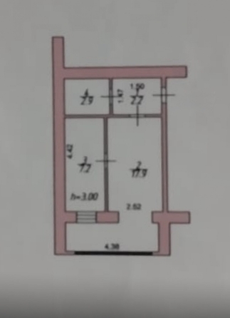 
  Продается студия, 30.2 м², Дубовский пер, д. 9В
. Фото 12.