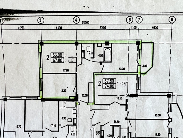 
  Продается 2-комн. квартира, 64 м², Добровольского ул, д. 15
. Фото 8.