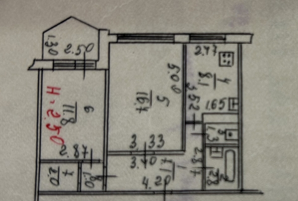 
  Продается 2-комн. квартира, 50.8 м², Зорге ул, д. 72
. Фото 25.