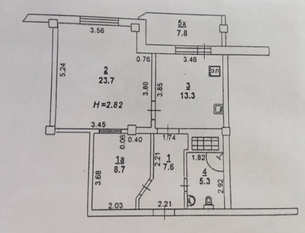 
  Продается 2-комн. квартира, 62.5 м², Города Волос ул, д. 101
. Фото 1.