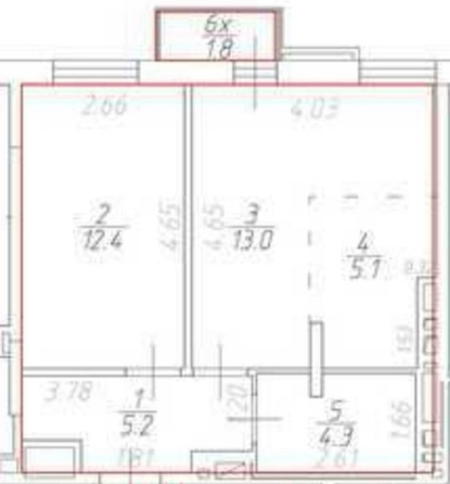 
  Продается 1-комн. квартира, 42 м², Стабильная ул, д. 3
. Фото 18.