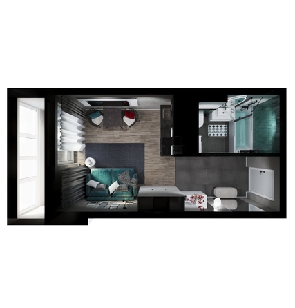 
  Продается студия, 22.45 м², ЖК Флора, литера 1.1
. Фото 1.