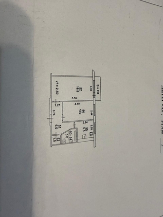 
  Продается 2-комн. квартира, 44 м², Каширская ул, д. 22
. Фото 14.