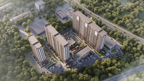 
  Продается 3-комн. квартира, 60.6 м², ЖК Панорама на Театральном, литера 1
. Фото 4.