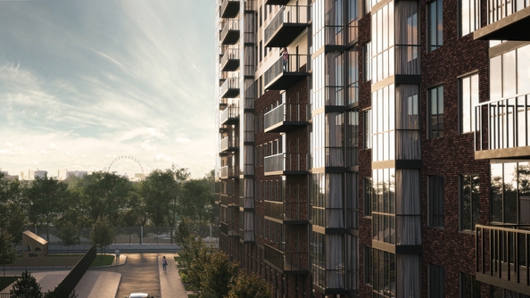 
  Продается 1-комн. квартира, 38.3 м², ЖК Панорама на Театральном, литера 1
. Фото 11.